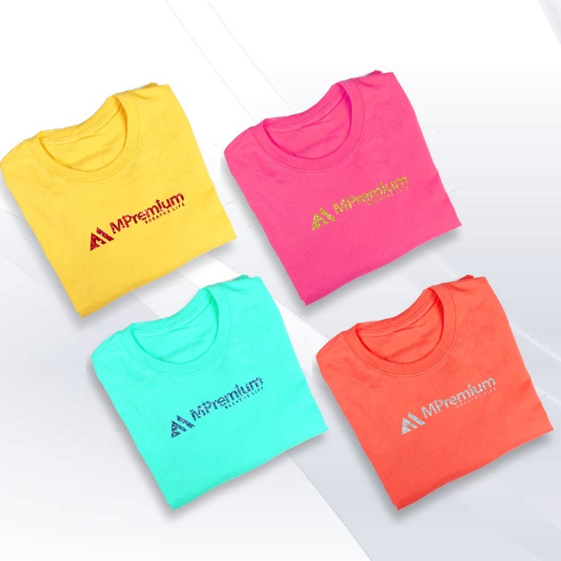 MiPremium Glitter Pink Heat Transfer Vinyl, Glitter Iron On Vinyl (Pack of 4 Sheets), for T Shirts Sports Clothing Other Garments & Fabrics, Easy to Cut Press & Apply Pink Glitter Ironon Vinyl (Pink) - Image 3